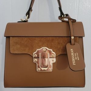 Persaman Saddle Bag (with suede features) NWOT